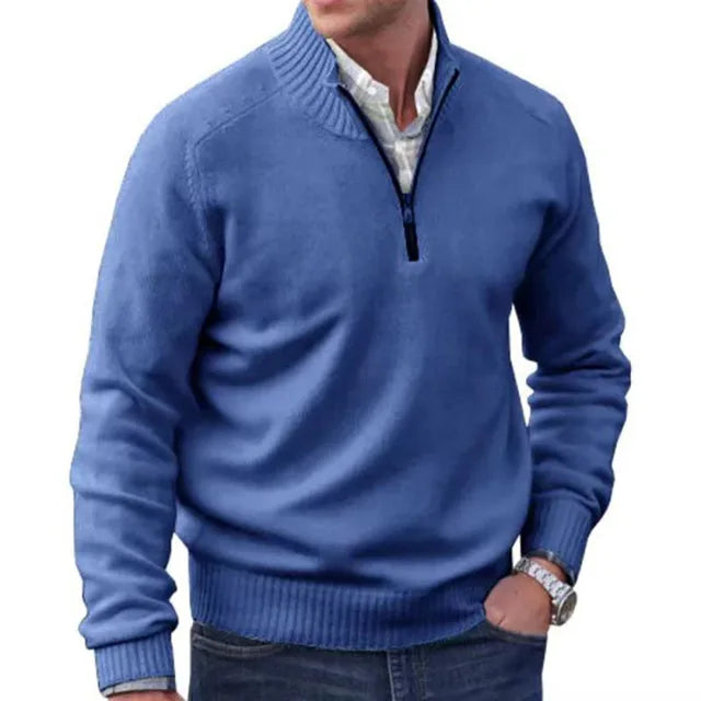 Katimy ™ Wool Elegance: The Knitted Man for Men