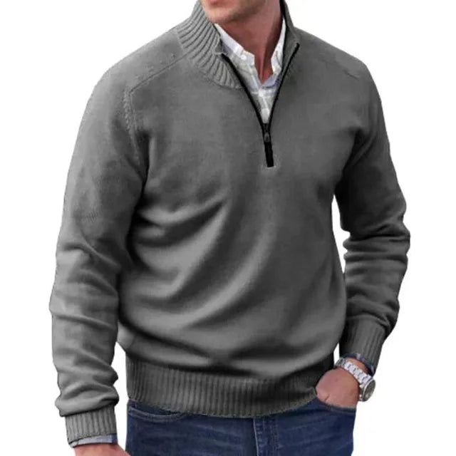 Katimy ™ Wool Elegance: The Knitted Man for Men