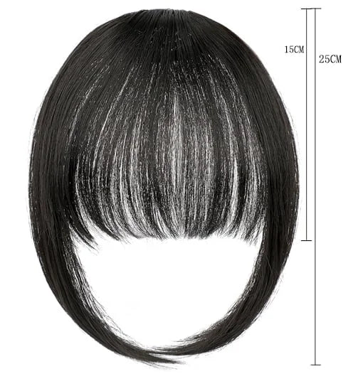 Clip-on fringe