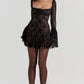 Vintage Spitzen-Corsettkleid für eine elegante Silhouette 